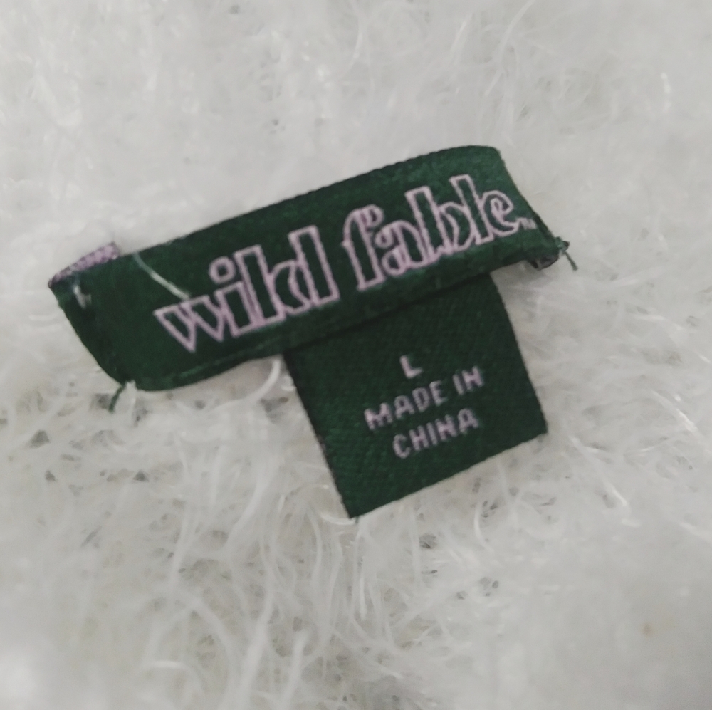 Wild Fable | Fuzzy Cropped Sweater- SPECIAL 💜 - Picture 5 of 6